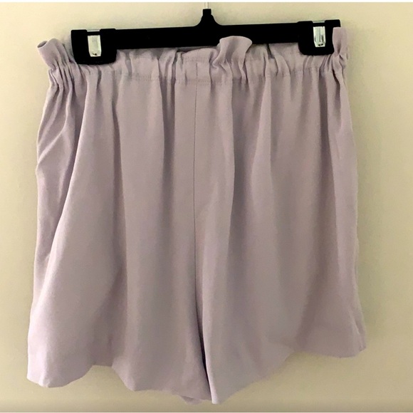 Babaton High Waist Shorts in Light Grey (Like New) - Picture 3 of 3